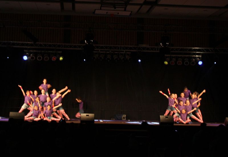 Sie zeigen einmal pro Jahr, was sie gelernt haben: die Mädels der Tanzgruppen des SV Grafenwöhr bei der großen Tanzgala.